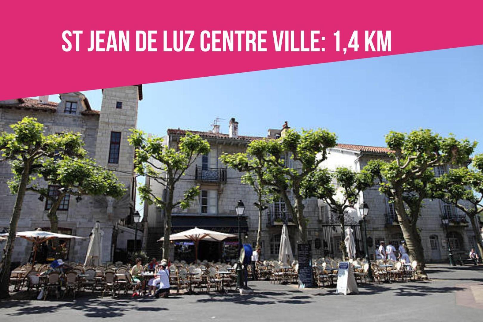 Ilbetea - Ideal Couple - Duplex Tout Confort - Plage A 400 M - Parking Saint-Jean-de-Luz Exterior foto